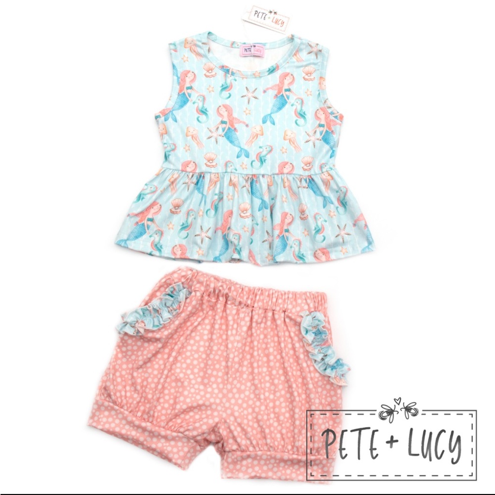 Pete + Lucy Short set under the sea